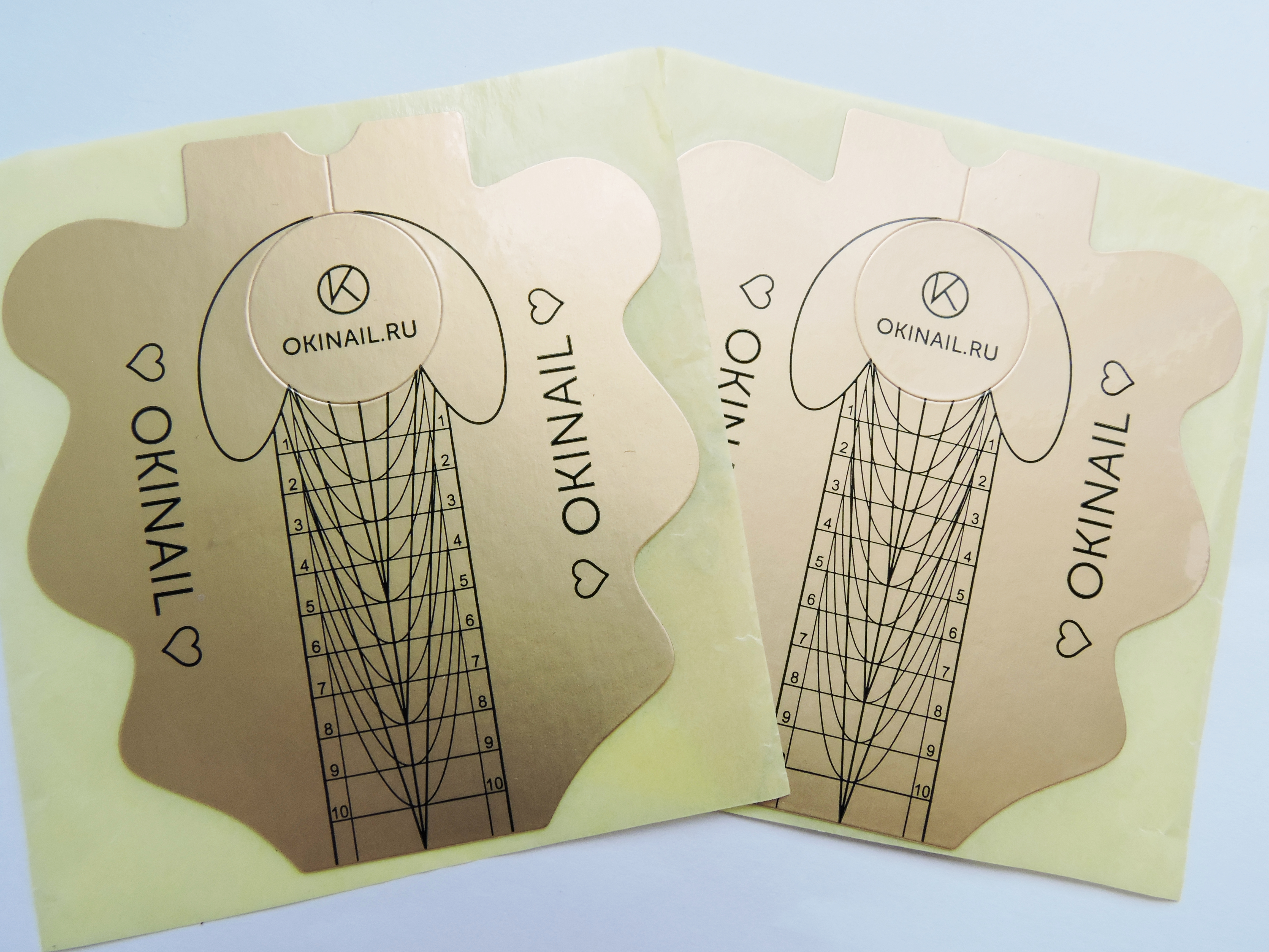 Печать форм для ногтей