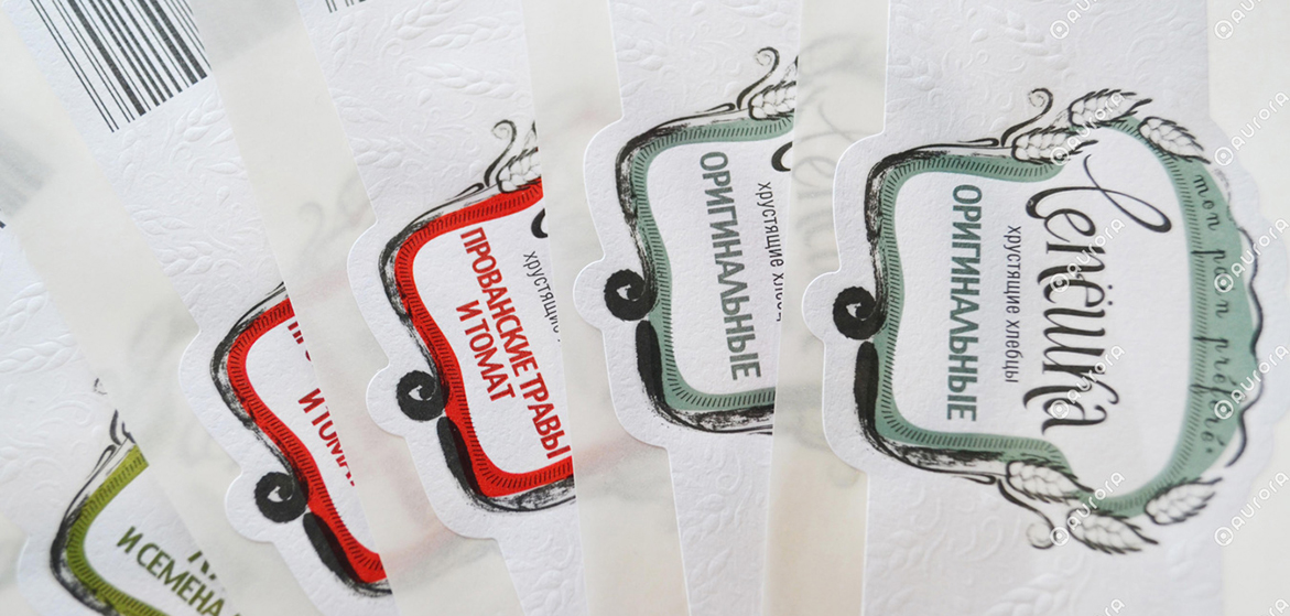 Виды и применение бумажных этикеток